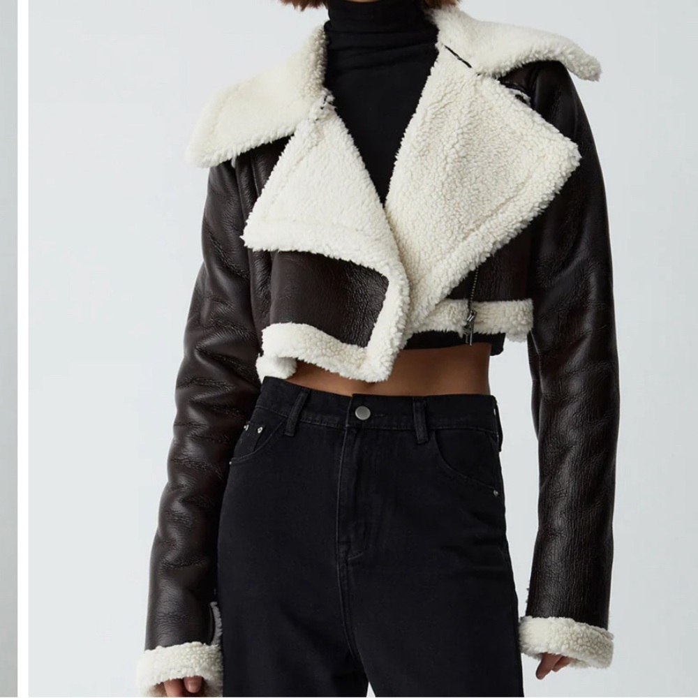 Sherpa lined jacket
